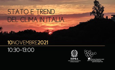 Climate trend in Italy