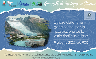 Fourth Day of Geology and History. Use of geo-historical sources for the reconstruction of climatic variations