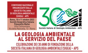 Environmental geology at the service of the Country