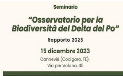 Po Delta Biodiversity Observatory. Report 2023