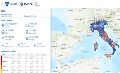 Floods and hydrogeological instability: ISPRA's activities