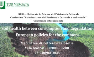 Soil health between consumption and degradation: European policies for the commons