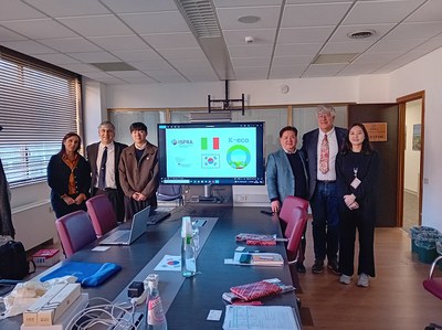 Technical visit of the Korea Environment Corporation to ISPRA