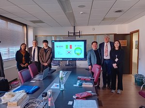 Technical visit of the Korea Environment Corporation to ISPRA