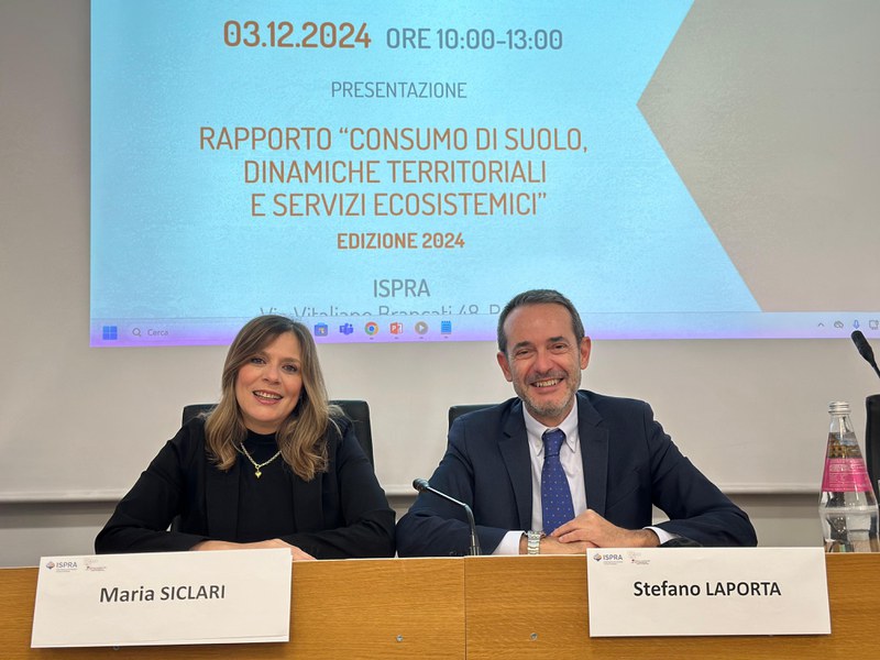 Maria Siclari e Stefano Laporta