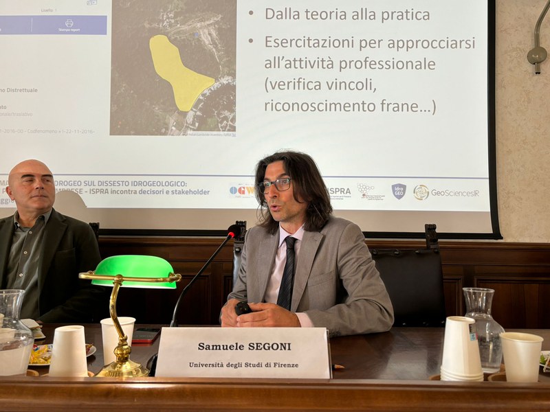 Samuele Segoni, Università Firenze