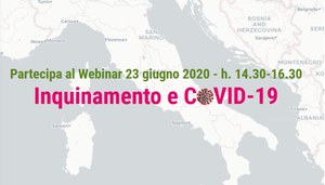 Webinar su inquinamento atmosferico e Covid-19