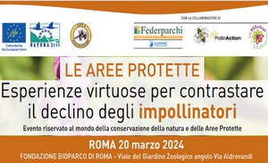 Le aree protette: esperienze virtuose per contrastare il declino degli impollinatori