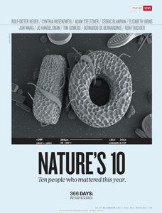 Il Presidente De Bernardinis tra i "Nature's Ten"