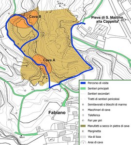 Area archeomineraria della Cappella di Fabiano di Seravezza (Sistema Archeominerario delle Alpi Apuane)