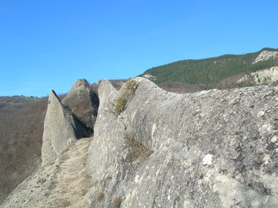 Salti del Diavolo e la Via degli Scalpellini