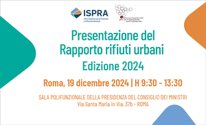 Presentazione del Rapporto rifiuti urbani Edizione 2024