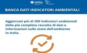 Nuovo aggiornamento della Banca dati indicatori  di ISPRA