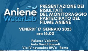 Presentazione dei risultati del monitoraggio partecipato del Fiume Aniene