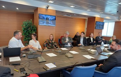 Progetti italiani del PNRR: delegazione di funzionari della Commissione europea in visita all'ISPRA